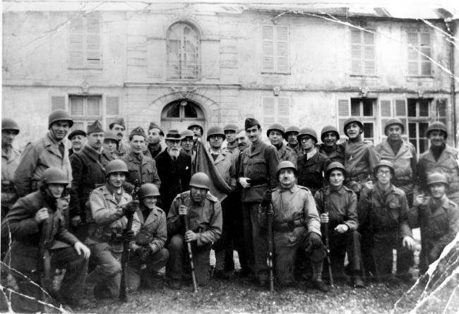 France - Combattants hongrois en France - Partisans hongrois combattant aux côtés de résistants français. 