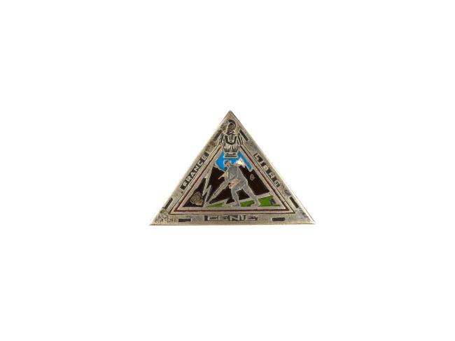 insigne 1re compagnie du génie des forces françaises libres