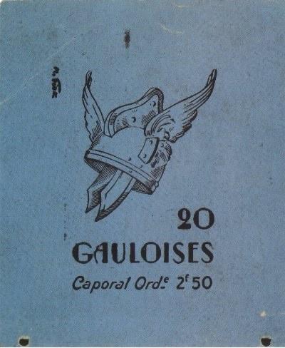 Paquet de Gauloises « troupe »